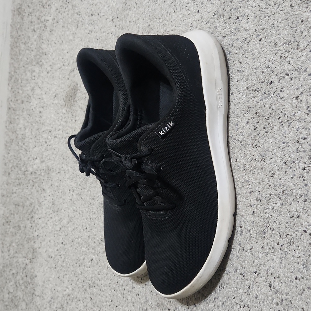 Kizik Unisex Madrid Eco Knit Sneakers in Black Size M 10.5/W 12 - Picture 3 of 13